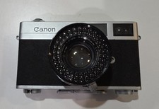 Canon Canonet 1st MODEL Rangefinder Film Camera 45mm f/1.9 Lens Untested