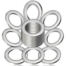 24PCS Aluminum Oil Drain Plug Washers M14 for Honda Acura Civic Accord