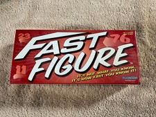 Fast Figure Party Card Game Trivia Board Game New, Sealed