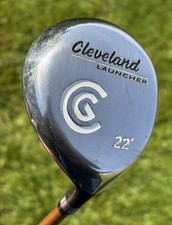 Cleveland Launcher 22  Loft - 7 Wood - R Flex Gold, 65g Shaft RH w/ Head Cover