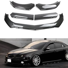Carbon Fiber Front Bumper Lip Spoiler Splitter Body Kit For Acura TL
