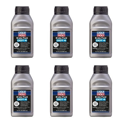 Liqui Moly 3L Brake Fluid DOT 4 (6x500ml)