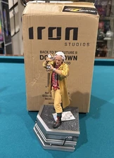 Iron Studios Doc Brown Statue 1:10 Scale Back to the Future II Christopher Lloyd