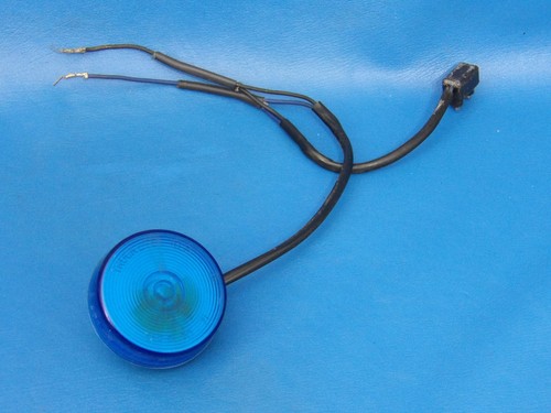 Harley-Davidson 06-08 Road King Police OEM Blue Marker Light 60114-05