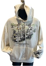 VTG DISNEY Winnie the Pooh Christopher Robin Gives Pooh a Party Hoodie Sz S NWT