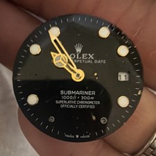 Rolex Submariner Automatic Movement Black Dial 1000ft/300m Chronometer