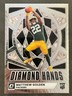 2025 Donruss Optic Matthew Golden #3 Diamond Hands RC Rookie Packers