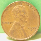 USA, 1937-S Lincoln Cent, M132, Very Fine, NR, 1-26