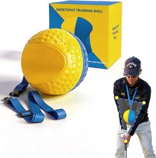 Golf Swing Trainer Ball with Soft Memory Foam Adjustable Strap