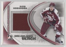 2011 ITG Heroes and Prospects Game-Used Black Jersey Slater Koekkoek #M-38 0nr3