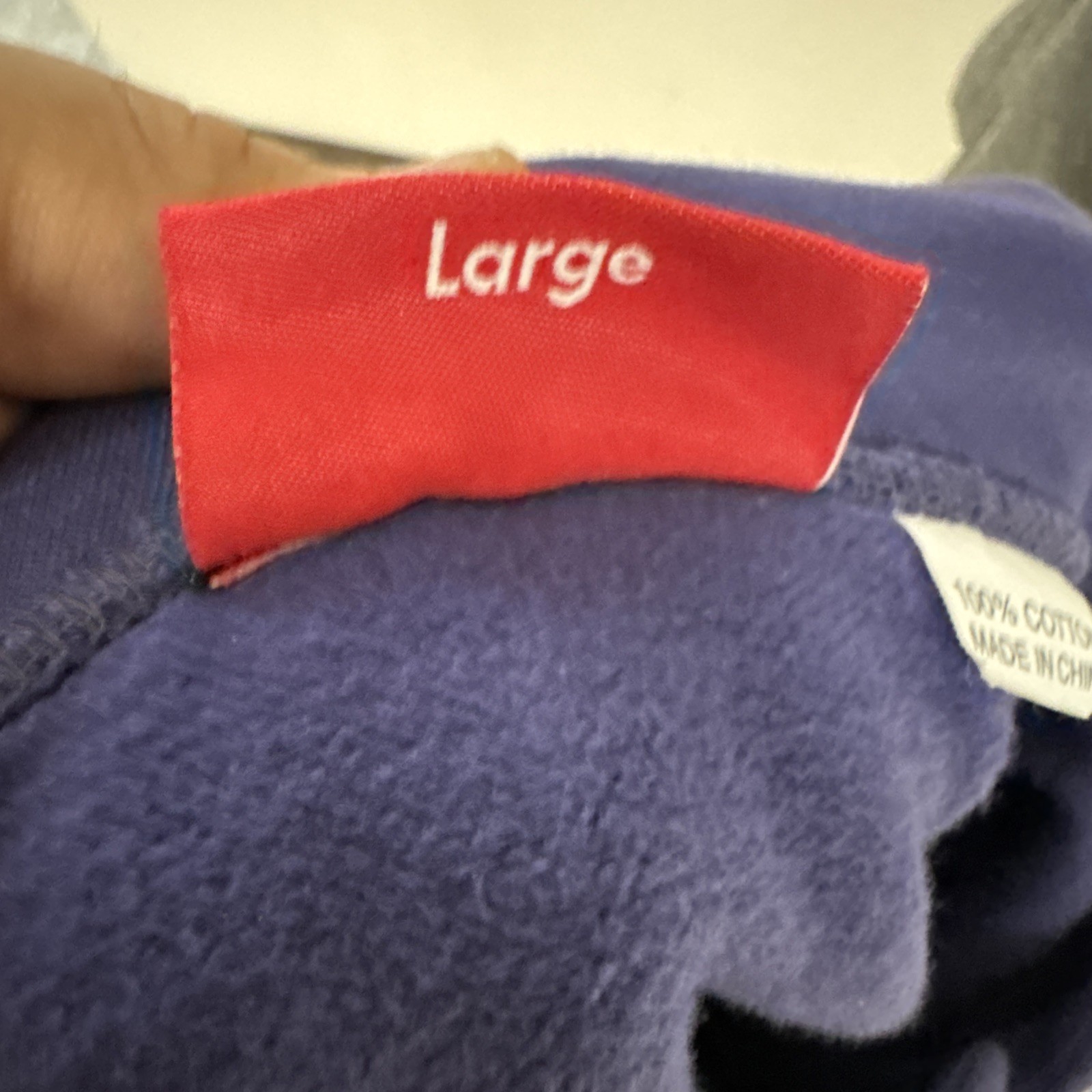 Supreme Purple Hoodie With Popped Out Letters Cutout Stitch Lettering Size Large thumbnail 14