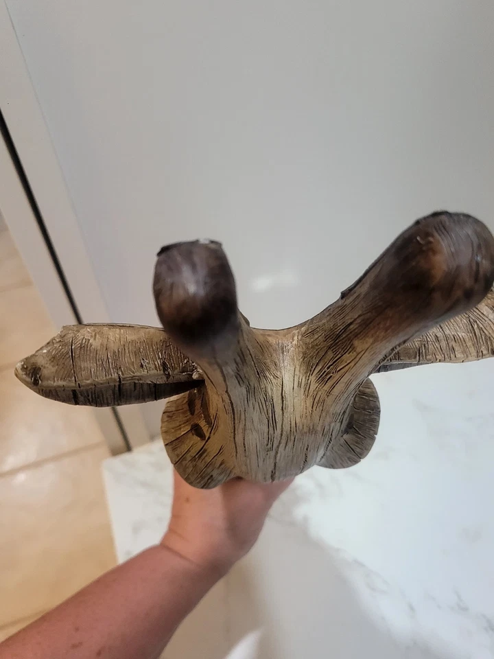 Máscara Animal de la Jirafa Sabana 16" Diseño Escultura Pared Toscano África Foto 4 de 4