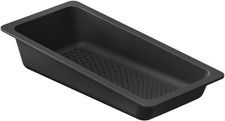 Kraus CS-11 17" Angled Workstation Sink Colander - Black