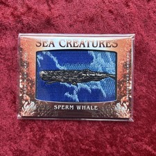 Upper Deck Goodwin Champions Sea Creatures Sperm Whale Patch Card SC-40