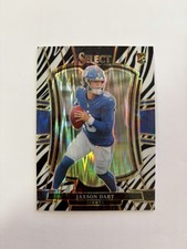 2025 Panini Select JAXSON DART Zebra Prizm Premier Level SSP RC CASE HIT🎯