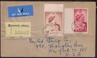 BRITISH GUIANA, KGVI, 1948, ROYAL SILVER WEDDING USED ON COVER (NOT FIRST DAY).