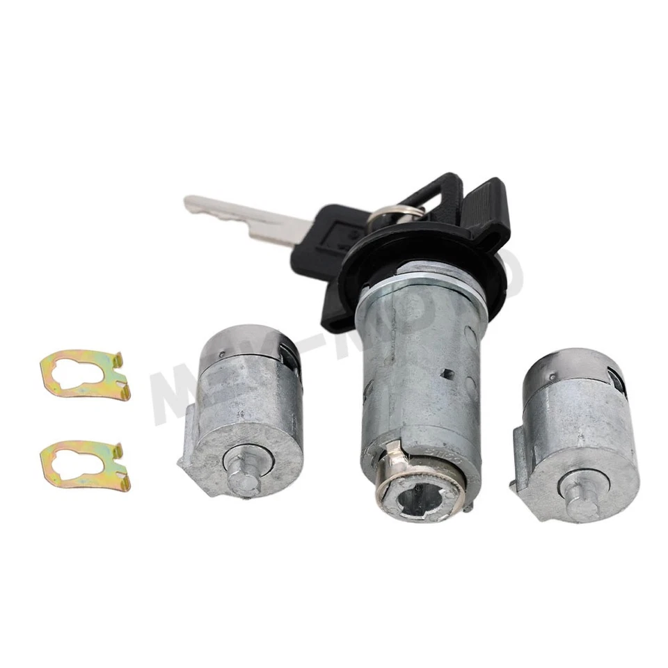 Interruptor de bloqueo de puerta de encendido con 2 llaves para camionetas GMC 4000-7000 D1414B 07840574 Foto 3 de 4