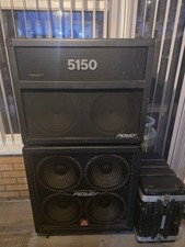 EVH Peavey 5150 Valve Guitar Amp Combo + Peavey 4x12 Cab | Footswitch & Manual