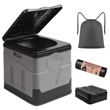 Large Portable Toilet Camping Toilets for Car Indoor Outdoor Commode Foldable...