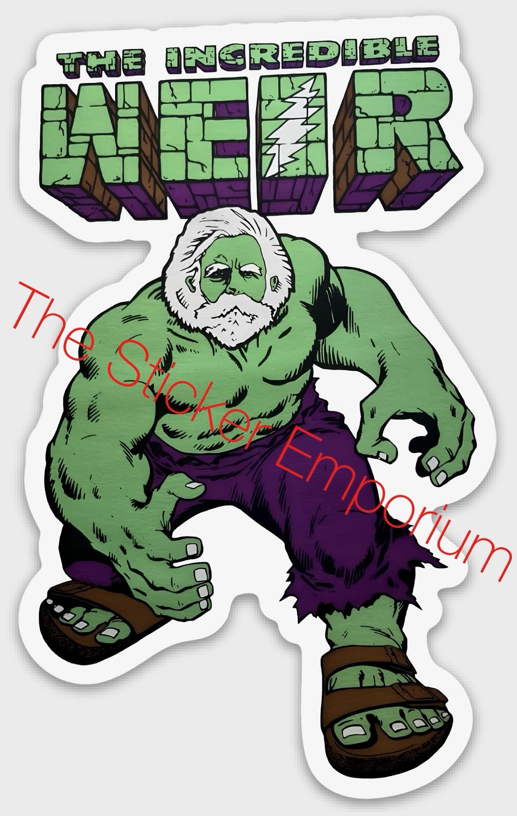 The Incredible Bob Weir GD Dead 4” Sticker Decal Not Poster Shirt