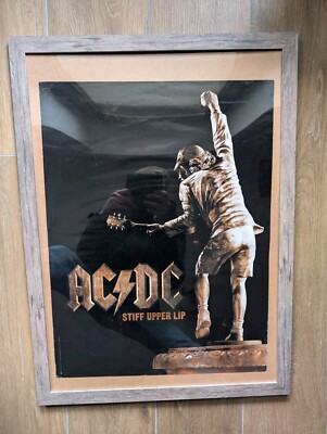 AC/DC Poster Stiff Upper Lip, printed '2000 altes 