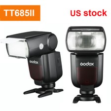 US Godox TT685 II TT685II GN60 2.4G TTL HSS Speedlite Flash for Canon Nikon Sony