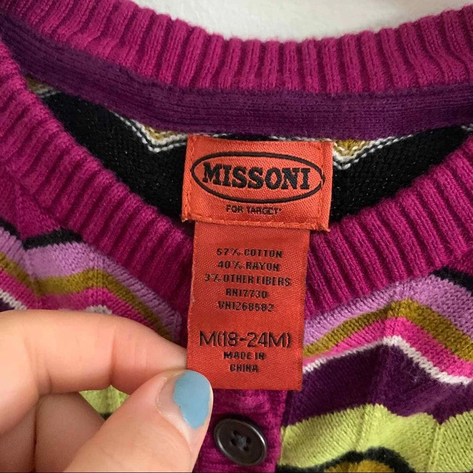 Missoni for target • Niñas Cárdigan Suéter 18-24 Foto 2 de 4