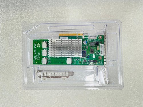 Supermicro AOC-SLG3-4E2P 6.4GB/s Quad-Port Gen-3 Internal NVMe Host Bus Adapter - Bild 3 von 4