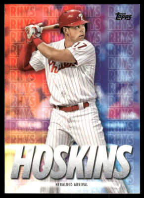2020 Topps - Wal-Mart Player Highlights: Rhys Hoskins #RH-3 Rhys Hoskins