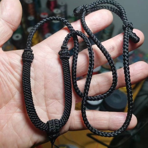 Handmade woven pendant rope DIY jewelry wear-resistant coarse necklace rope - Picture 9 of 10