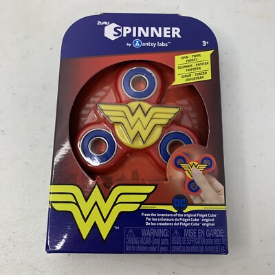 New DC Comics Wonder Woman Spin-Twirl-Fidget Zuru Spinner By Antsy Labs