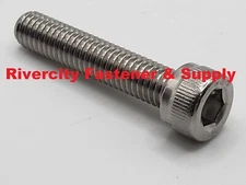 (50) M6-1.0x30 Socket / Allen Head Cap Screws Stainless M6X30 Bolts M6x1.0x30