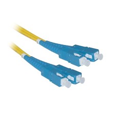7-Meters , SC / SC : C E SC/SC 7-Meters Single Mode Duplex Fiber Optic Cable 9/1