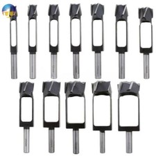 Carbon Steel Wood Plug Cutter 8-40mm Wooden Dowel Cutting Drill Bits Tool Kit
