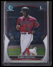 2023 Bowman #BCP-42 Ruben Santana Chrome Prospects Arizona Diamondbacks