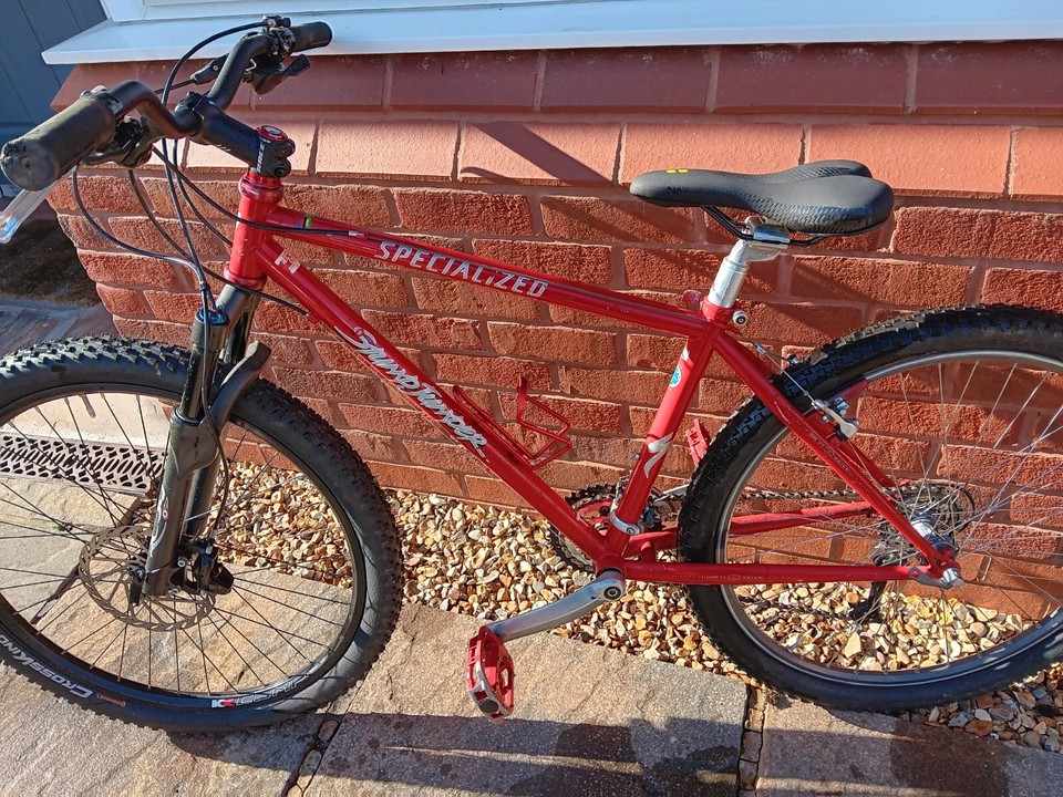 Specialized Stumpjumper retro hard tail mountain bike 16" frame, 26