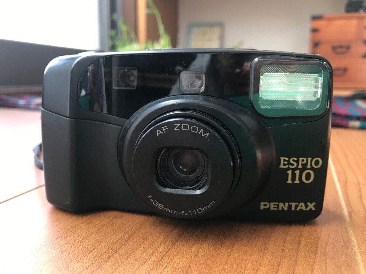 35mm Film Camera Espio 110 Near Mint] Pentax ESPIO 115 Black Point