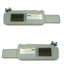 NEW for 2006-2012 Toyota Rav4 Sun Visor Driver Passenger set (gray)