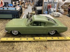 Vintage 1964 Green Ford Mustang Hardtop Model Promo Car 1:25 Scale Rare 