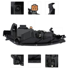 Full LED Headlight Fits 2020-2024 Mitsubishi Outlander Sport/ASX Headlamps LH/RH