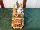 Adorable Fitz & Floyd Classics Santa Driving Car Music Box