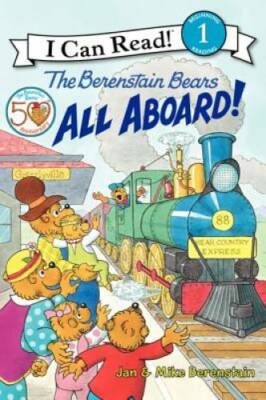 The Berenstain Bears: All Aboard! (I Can Read Level 1) - Paperback - GOOD