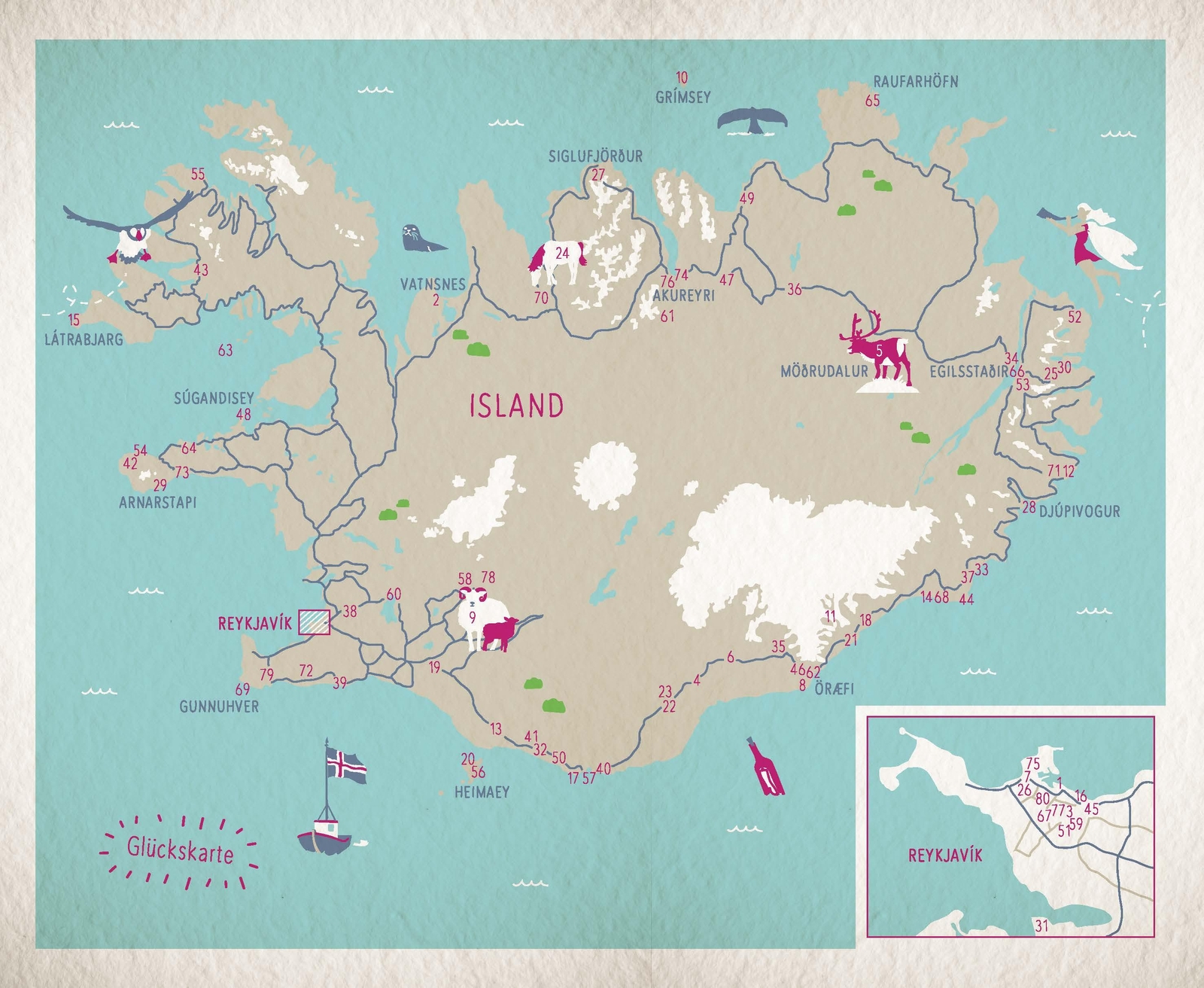Thumbnail - Glücksorte In Island, Jutta M. Ingala