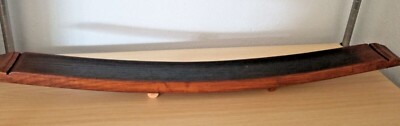 Wine Stave Sushi Tray Cork Feet  34'' x 3 1/2 '' x 2'' Food Safe