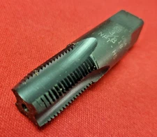 3/8-18 NPT Taper Pipe Tap HSS USA Morse 36103 Rethread Cleaning RH Black Finish