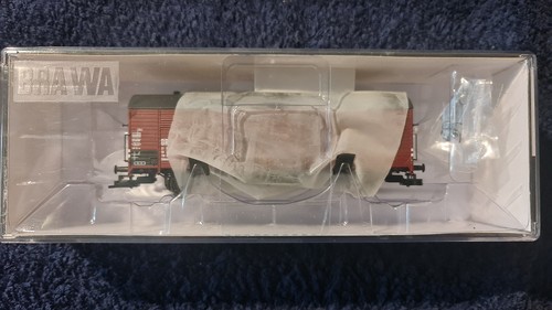 BRAWA, 48 685, NEU,gedeckter Güterwagen Gkülw, DR 21 50 118 0763-7, H0,Epoche IV | Zustand: Neu