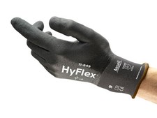 Image of ANSELL HYFLEX GLOVES 11-849 BLACK M