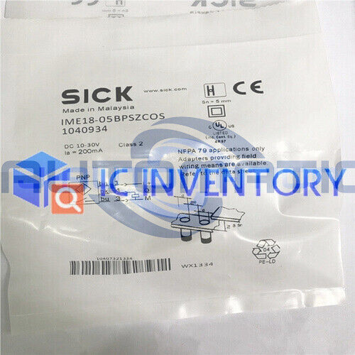 1PZ Nuovo Interruttore di Prossimità Sensore Sick IME18-05BPSZCOS Nuovo