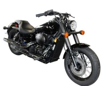 DENALI Auxiliary Light Mount For Select Honda Cruisers | Black