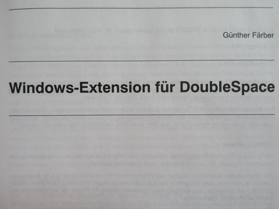 Data Becker - Goldene Serie - Windows Extension für DoubleSpace - 845 - Bild 3 von 4